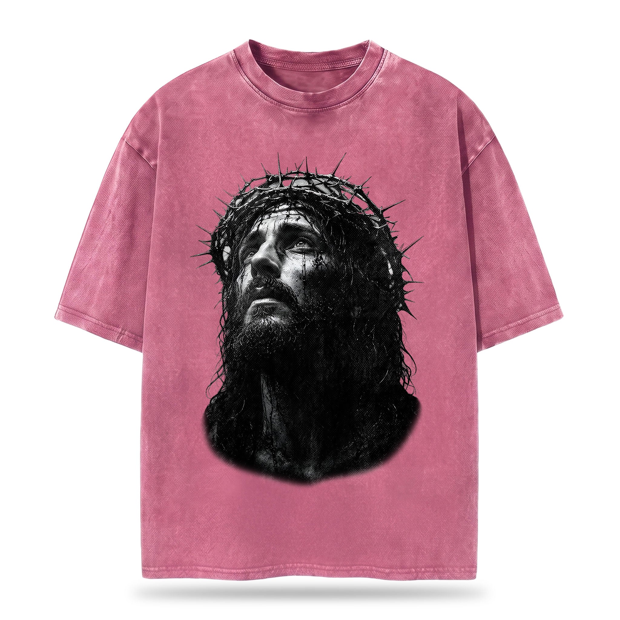 Jesus Christ Christian Washed T-Shirt – Vintage Christian