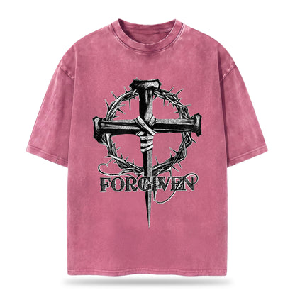 Jesus Forgiven Washed T-Shirt