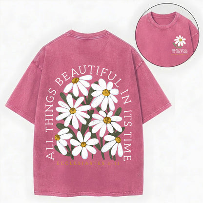 Daisy Christian Shirt – All Things Beautiful Vintage Unisex Washed Tee