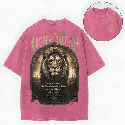 Crowned Lion Vintage Washed T-Shirt