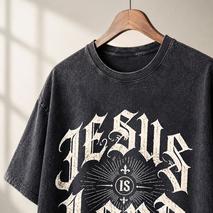 JESUS IS LORD Vintage Washed T-Shirt