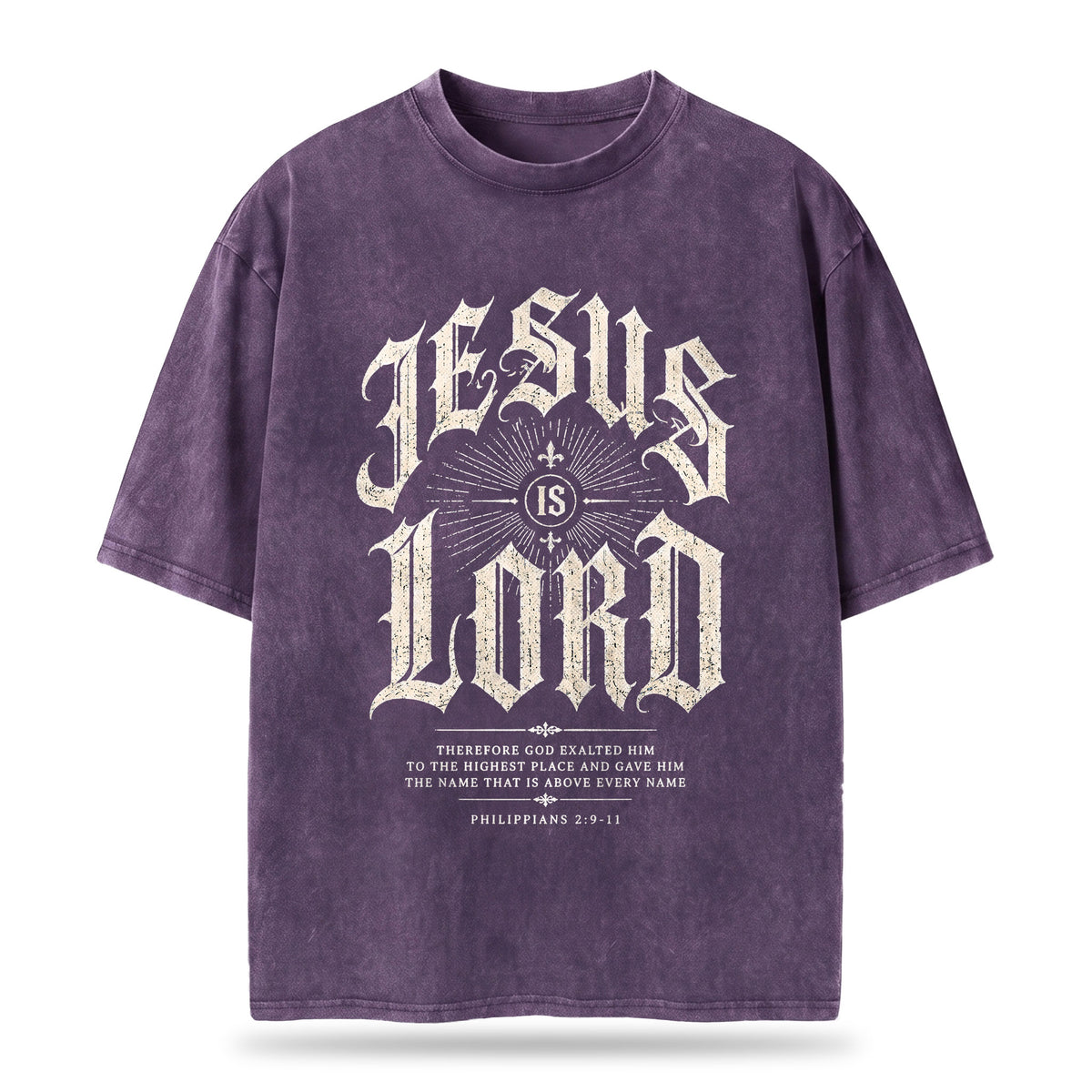 JESUS IS LORD Vintage Washed T-Shirt