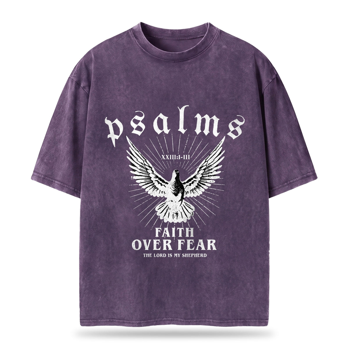Faith Over Fear Washed T-Shirt