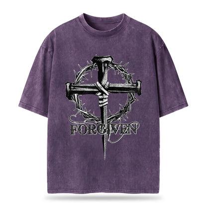 Jesus Forgiven Washed T-Shirt