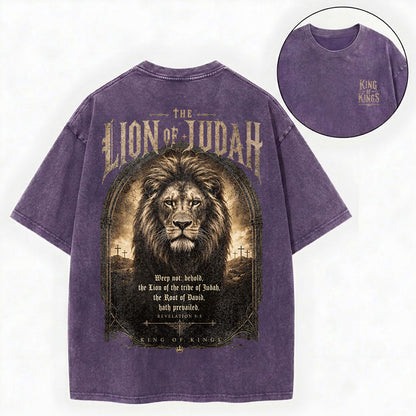 Crowned Lion Vintage Washed T-Shirt
