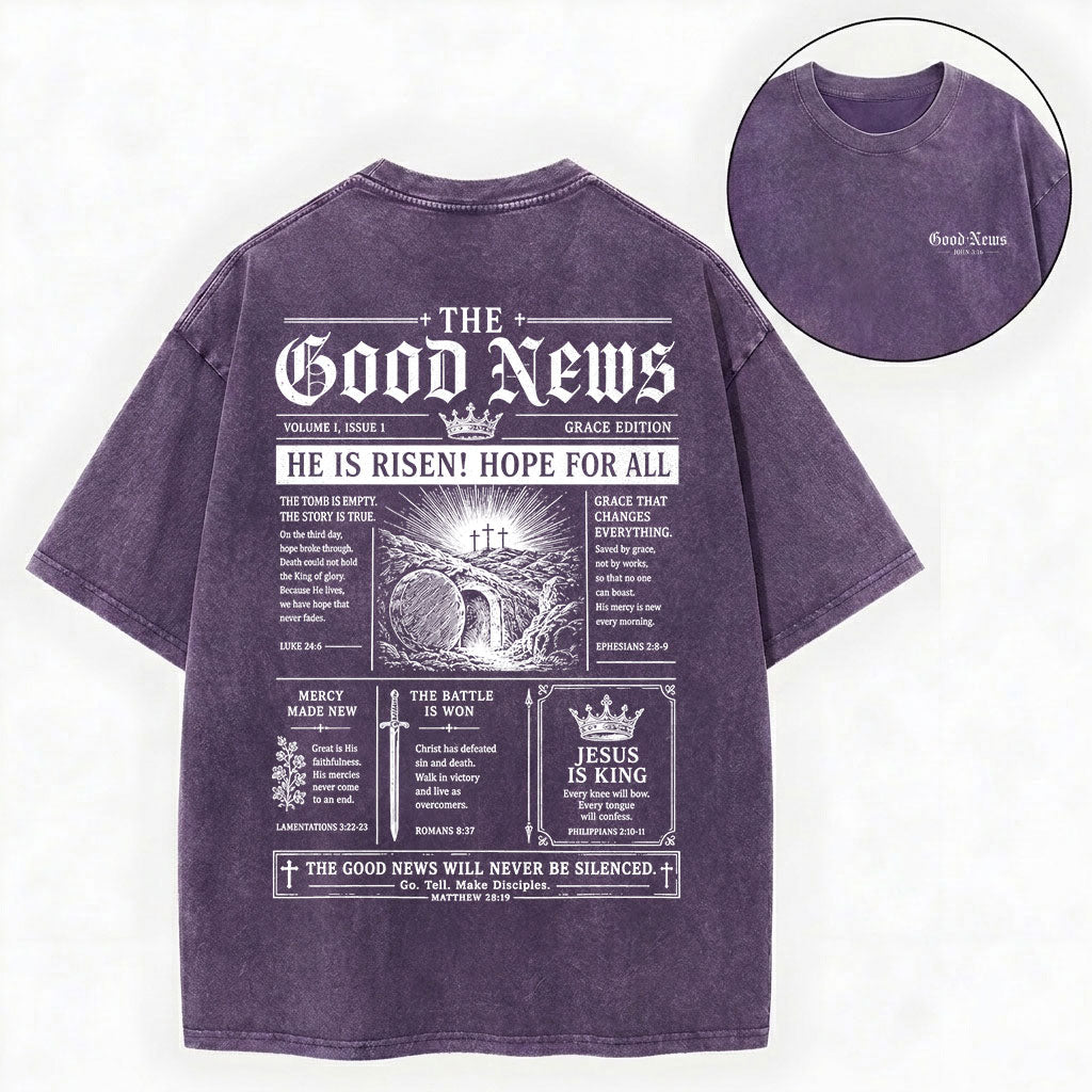 The Good News Vintage Washed T-Shirt