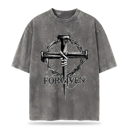 Jesus Forgiven Washed T-Shirt