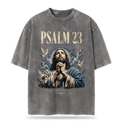Faith Over Fear Christian Oversized Graphic T-Shirt – Vintage Christian Streetwear Tee