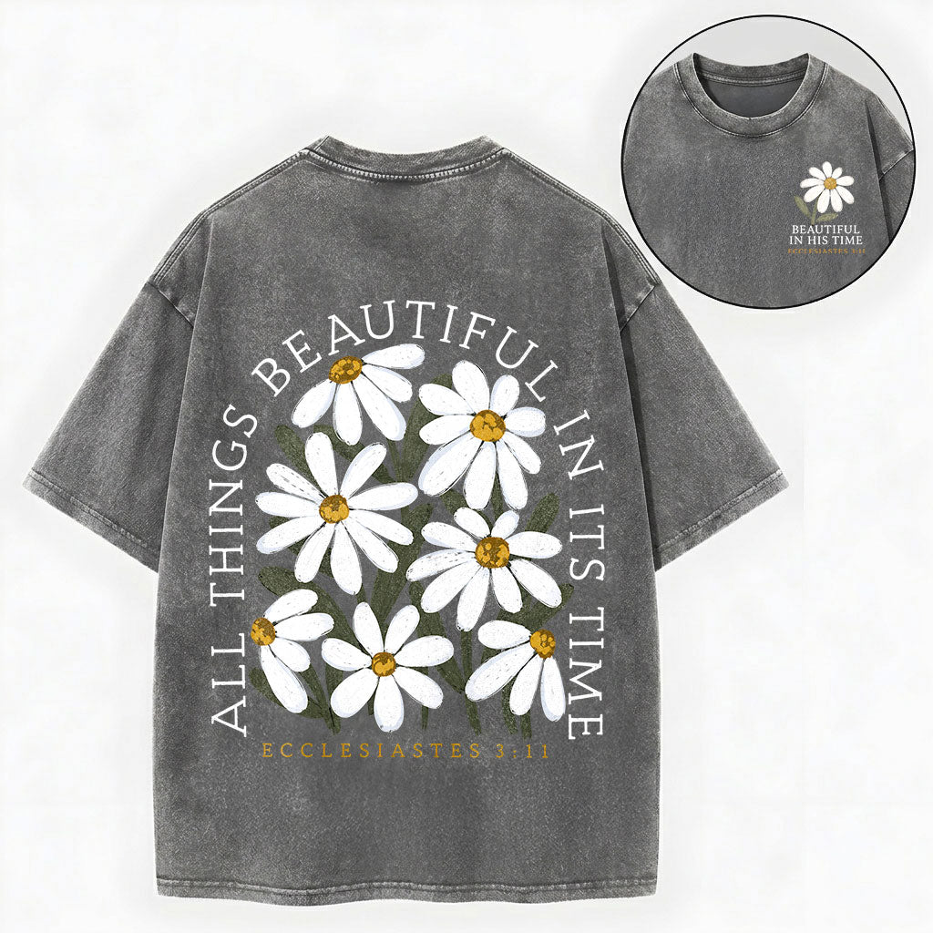 Daisy Christian Shirt – All Things Beautiful Vintage Unisex Washed Tee