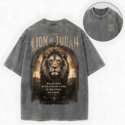 Crowned Lion Vintage Washed T-Shirt
