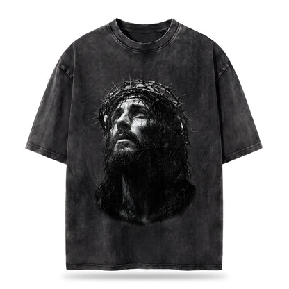 Jesus Christ Christian Washed T-Shirt – Vintage Christian