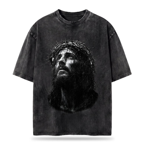 Jesus Christ Christian Washed T-Shirt – Vintage Christian