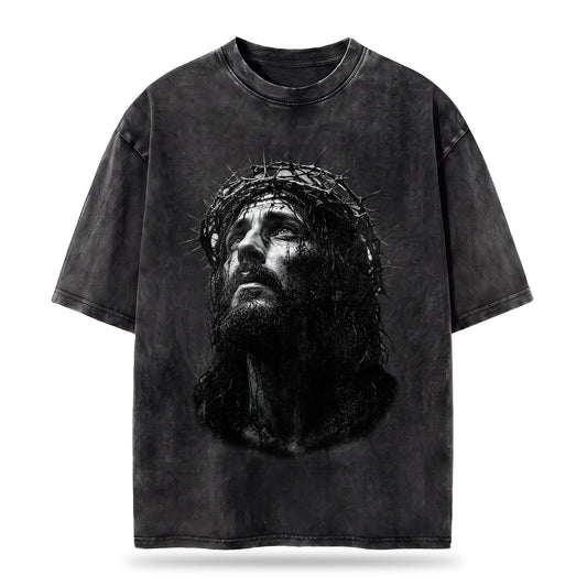 Jesus Christ Christian Washed T-Shirt – Vintage Christian