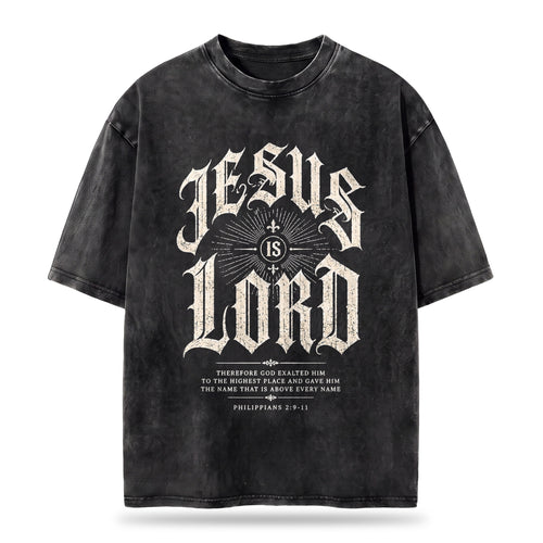 JESUS IS LORD Vintage Washed T-Shirt