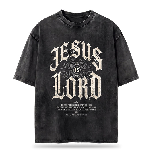 JESUS IS LORD Vintage Washed T-Shirt
