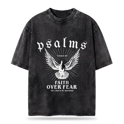 Faith Over Fear Washed T-Shirt