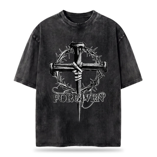Jesus Forgiven Washed T-Shirt