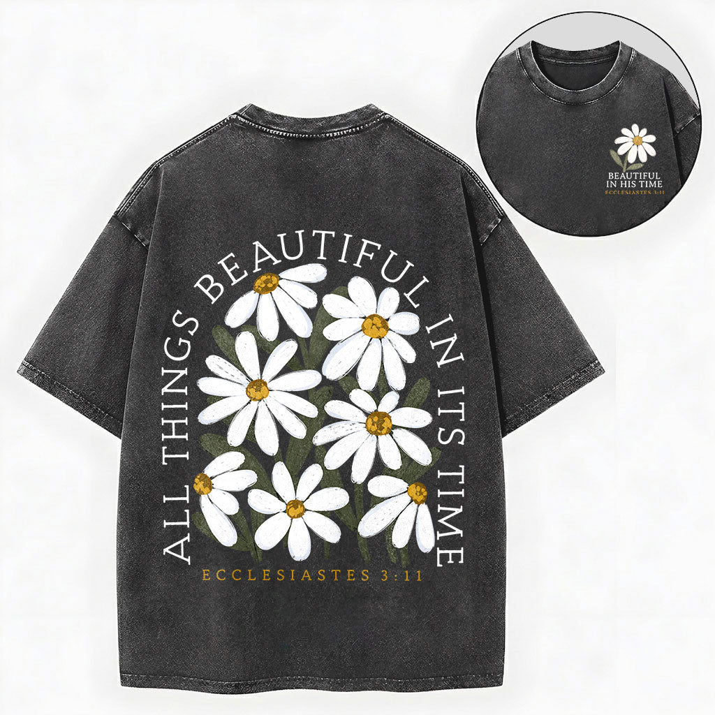 Daisy Christian Shirt – All Things Beautiful Vintage Unisex Washed Tee