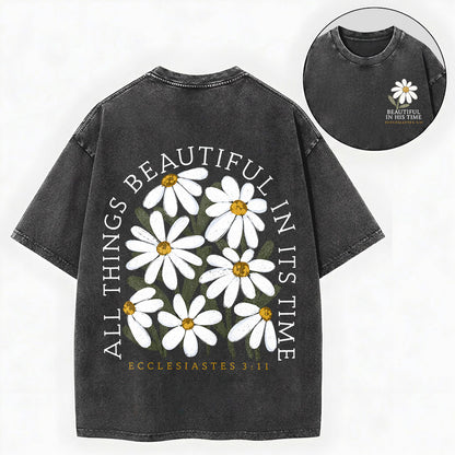 Daisy Christian Shirt – All Things Beautiful Vintage Unisex Washed Tee