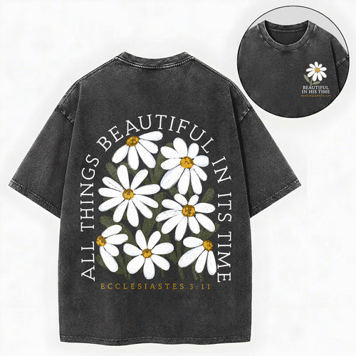 Daisy Christian Shirt – All Things Beautiful Vintage Unisex Washed Tee