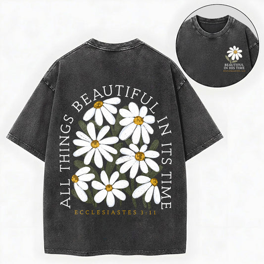 Daisy Christian Shirt – All Things Beautiful Vintage Unisex Washed Tee