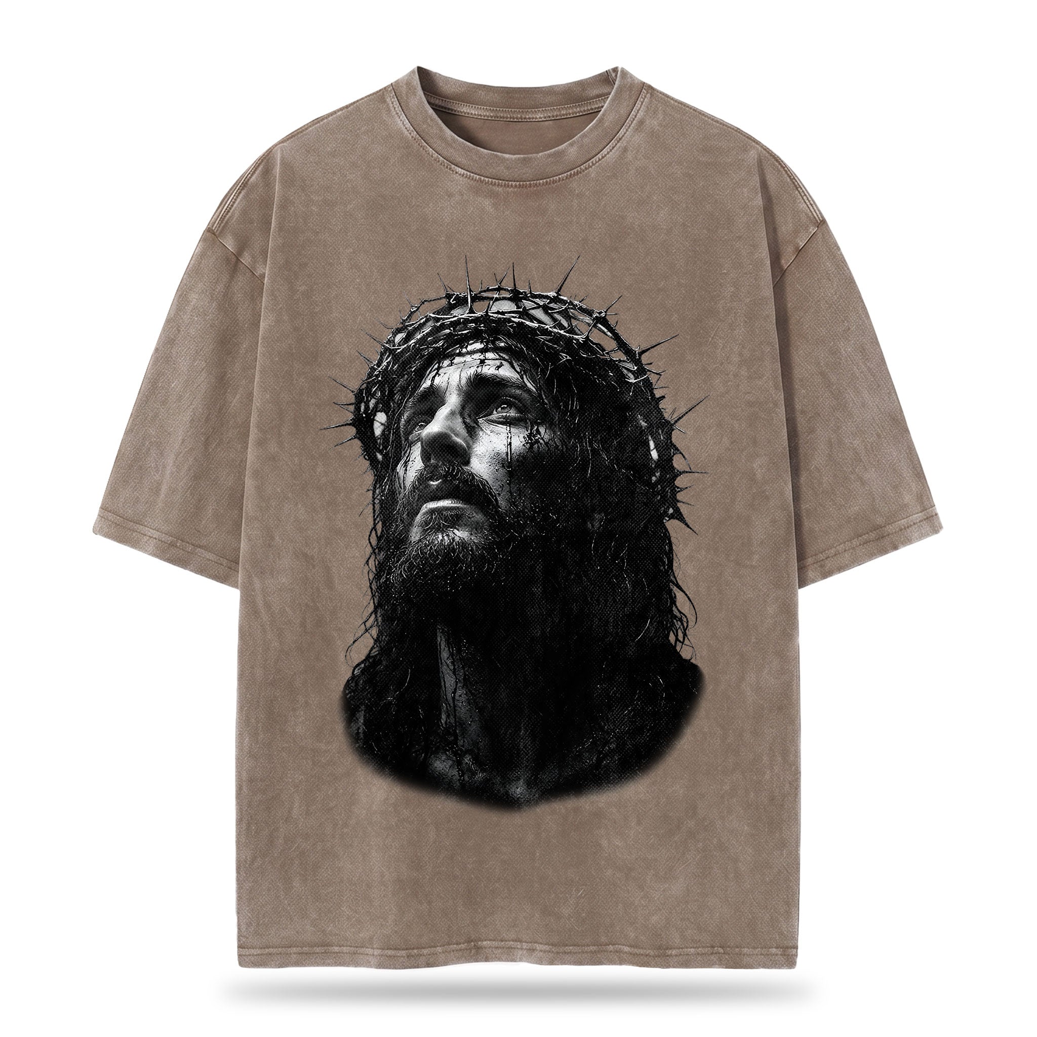 Jesus Christ Christian Washed T-Shirt – Vintage Christian