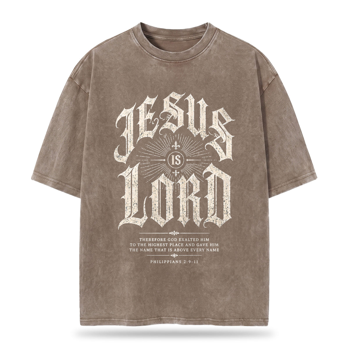 JESUS IS LORD Vintage Washed T-Shirt