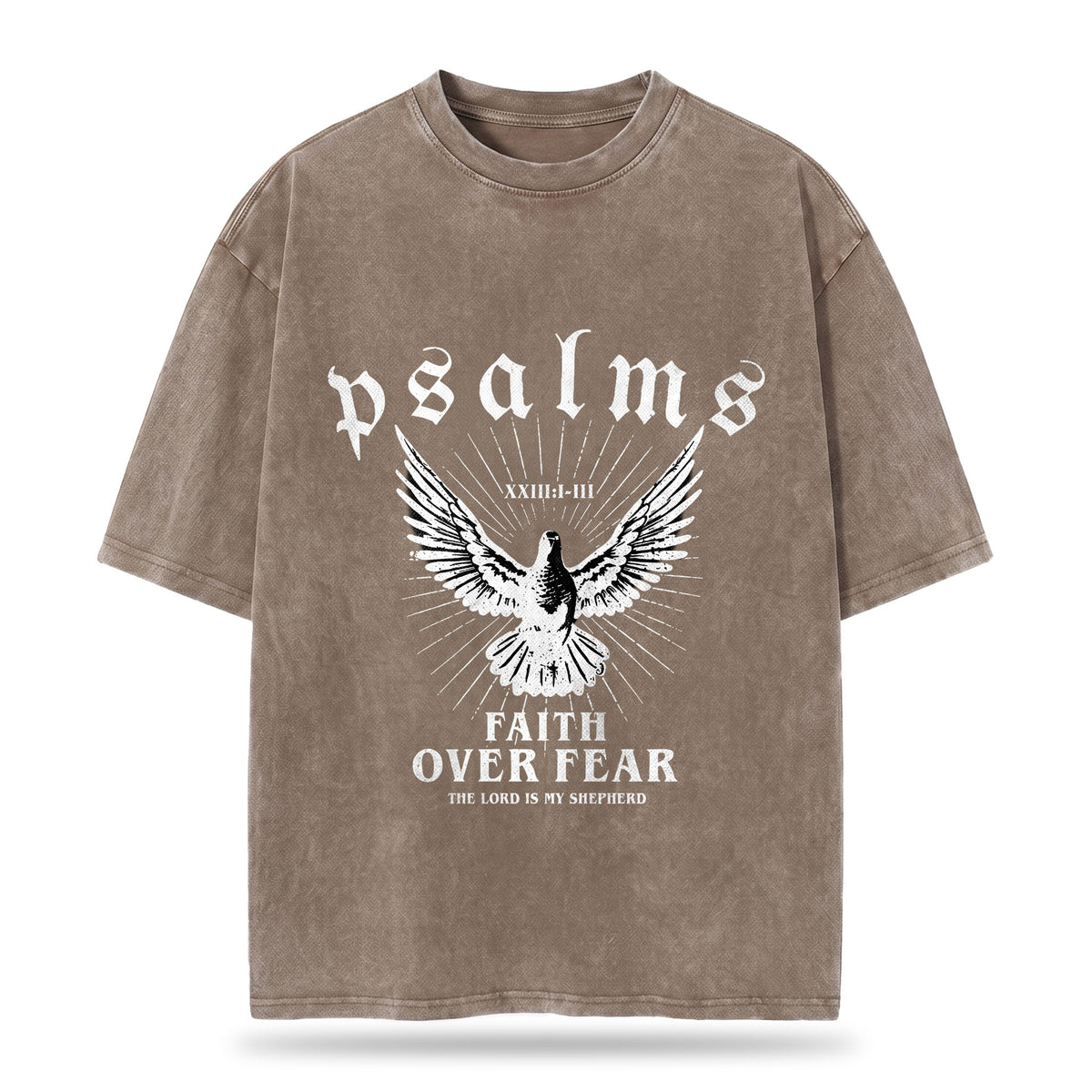 Faith Over Fear Washed T-Shirt