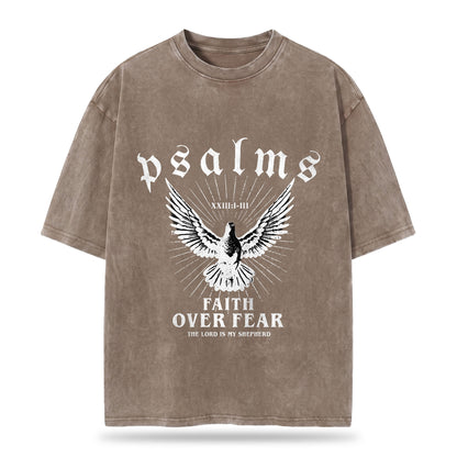 Faith Over Fear Washed T-Shirt