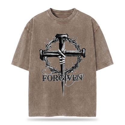 Jesus Forgiven Washed T-Shirt