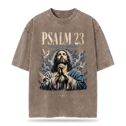 Faith Over Fear Christian Oversized Graphic T-Shirt – Vintage Christian Streetwear Tee