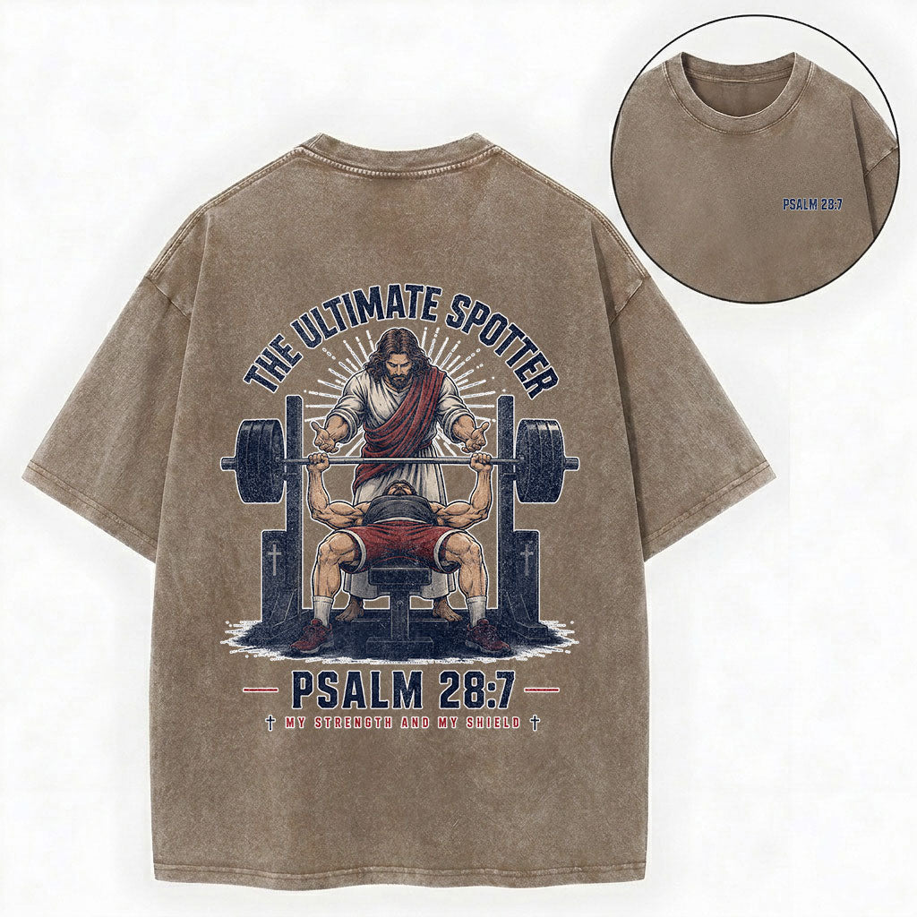 The Ultimate Spotter Christian Washed T-Shirt