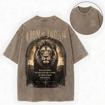 Crowned Lion Vintage Washed T-Shirt