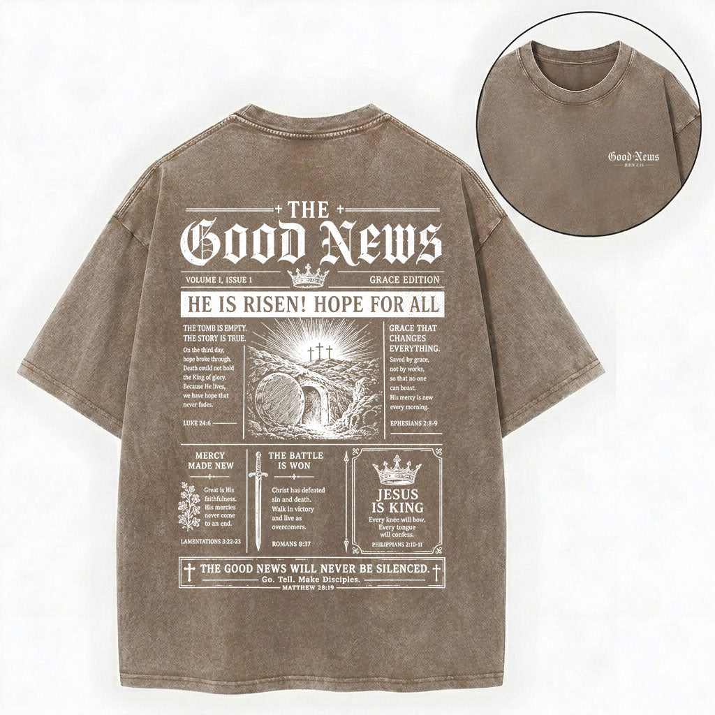 The Good News Vintage Washed T-Shirt