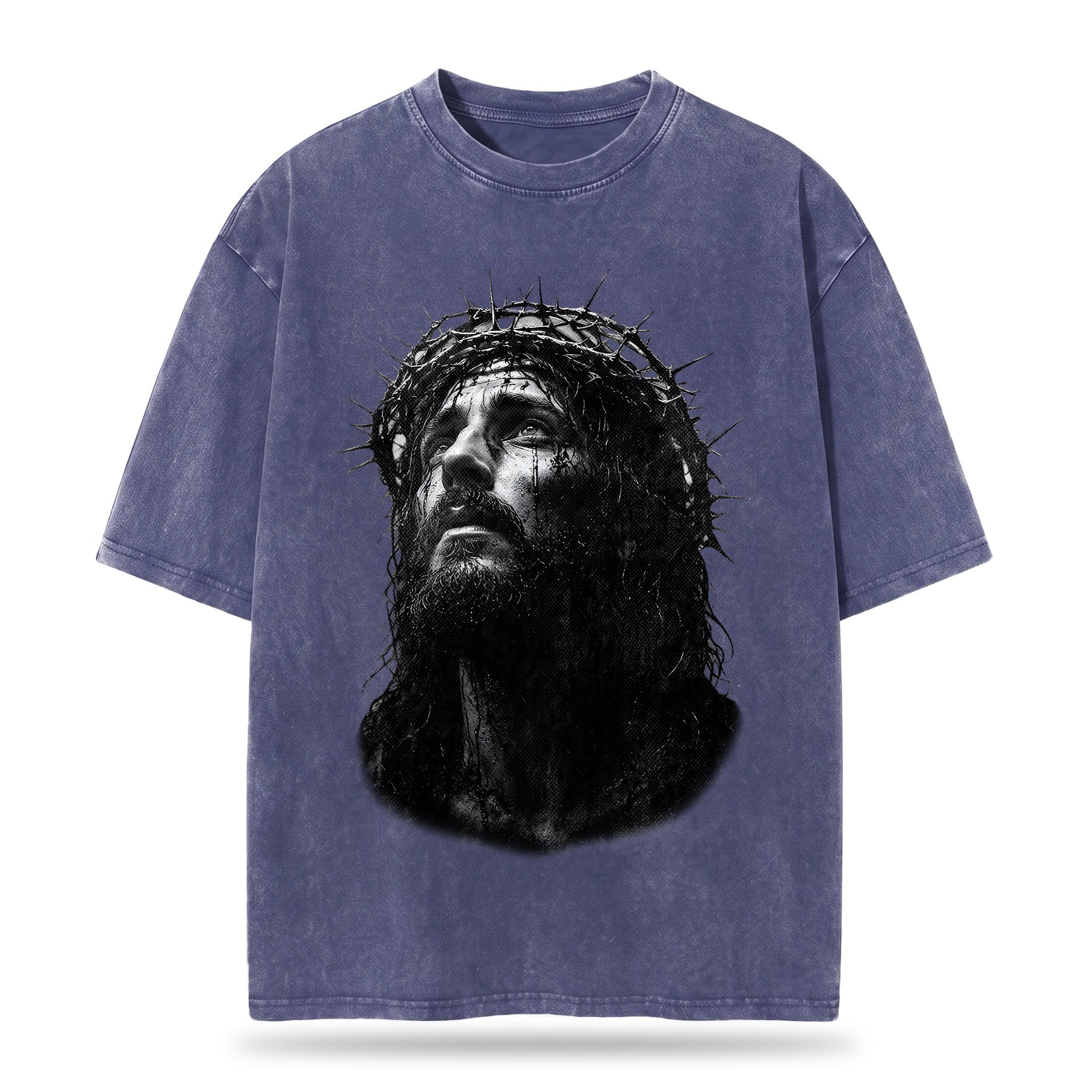 Jesus Christ Christian Washed T-Shirt – Vintage Christian