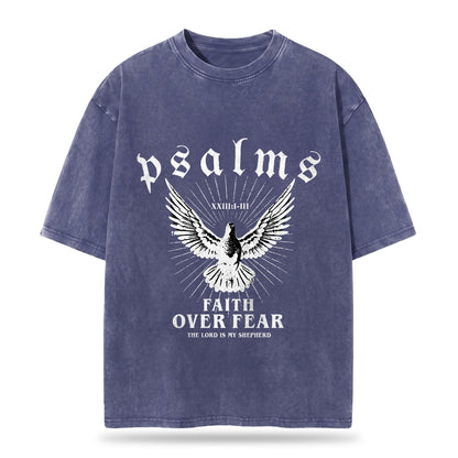 Faith Over Fear Washed T-Shirt