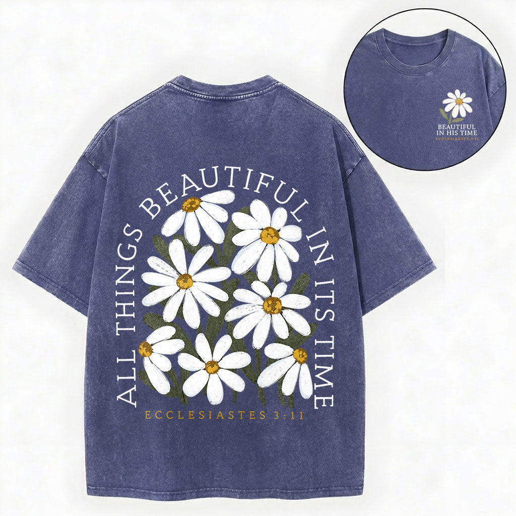 Daisy Christian Shirt – All Things Beautiful Vintage Unisex Washed Tee
