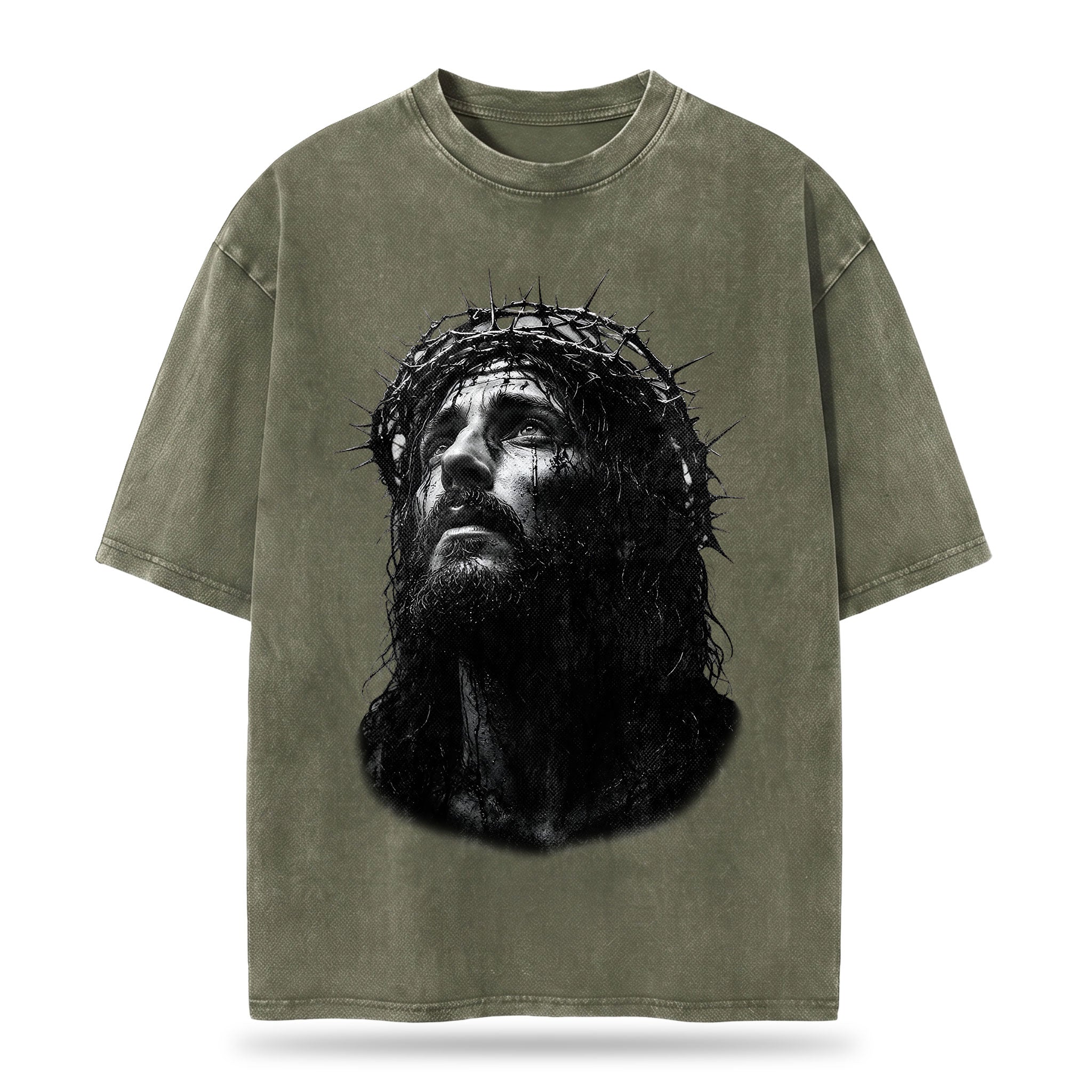 Jesus Christ Christian Washed T-Shirt – Vintage Christian