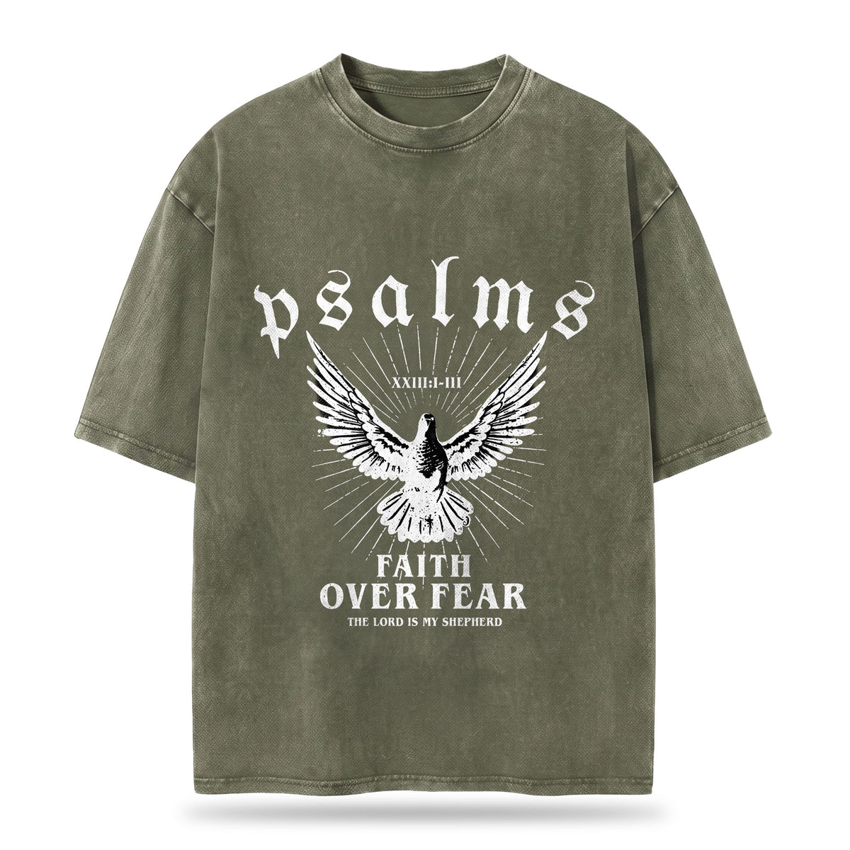 Faith Over Fear Washed T-Shirt
