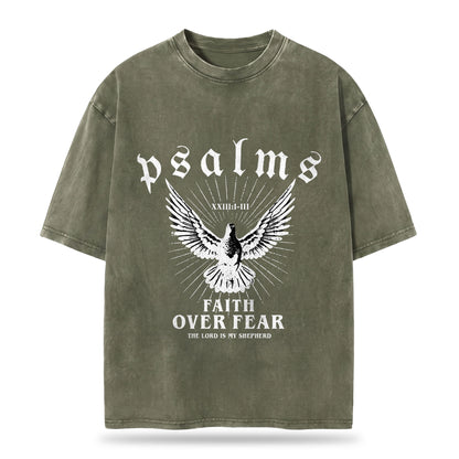 Faith Over Fear Washed T-Shirt