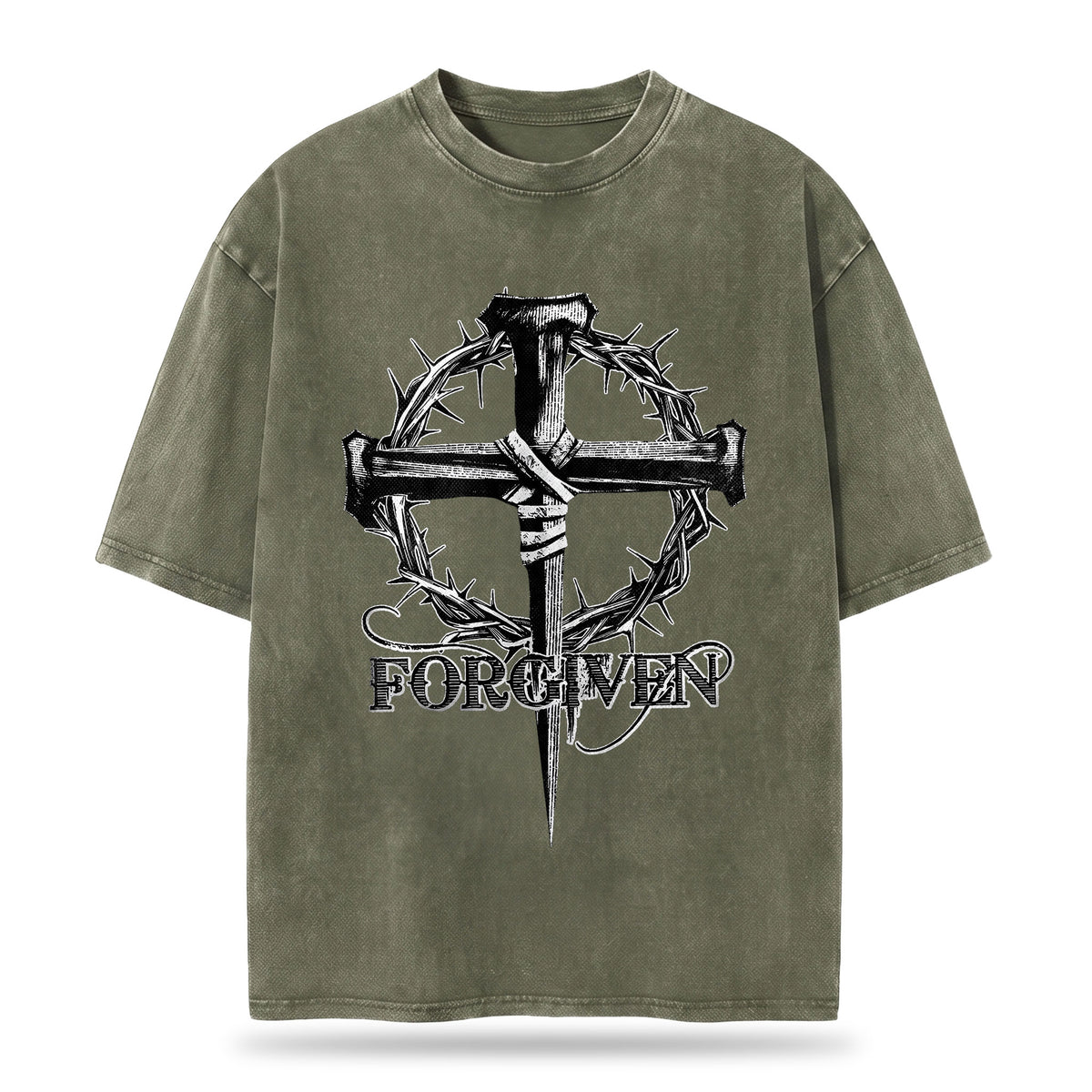 Jesus Forgiven Washed T-Shirt