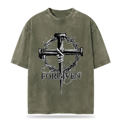 Jesus Forgiven Washed T-Shirt
