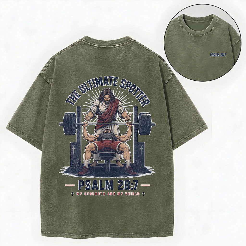 The Ultimate Spotter Christian Washed T-Shirt