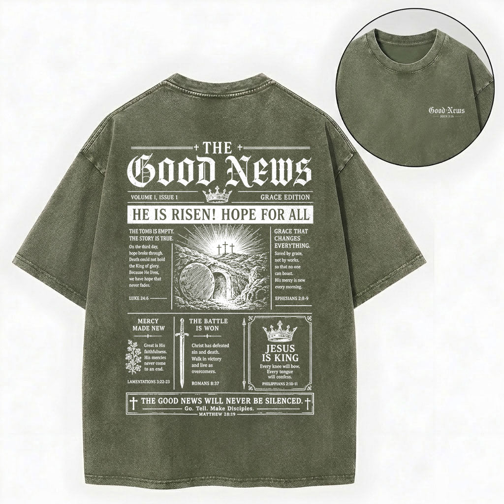 The Good News Vintage Washed T-Shirt