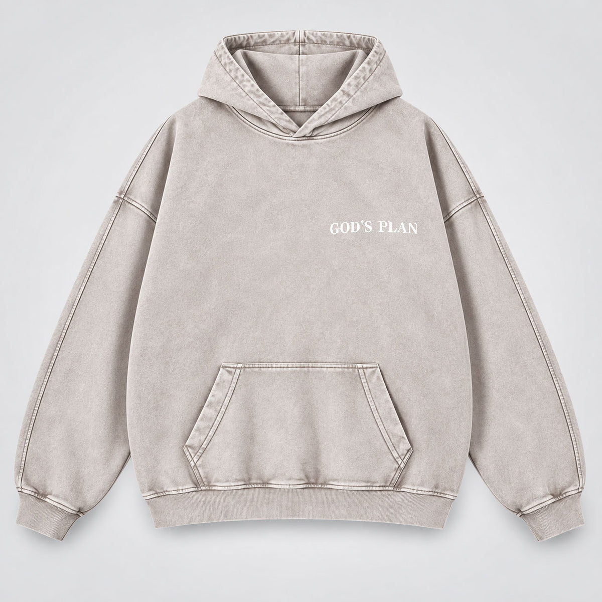 Your Plan God’s Plan Washed Hoodie