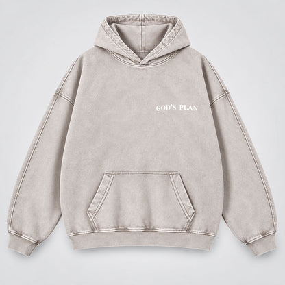 Your Plan God’s Plan Washed Hoodie