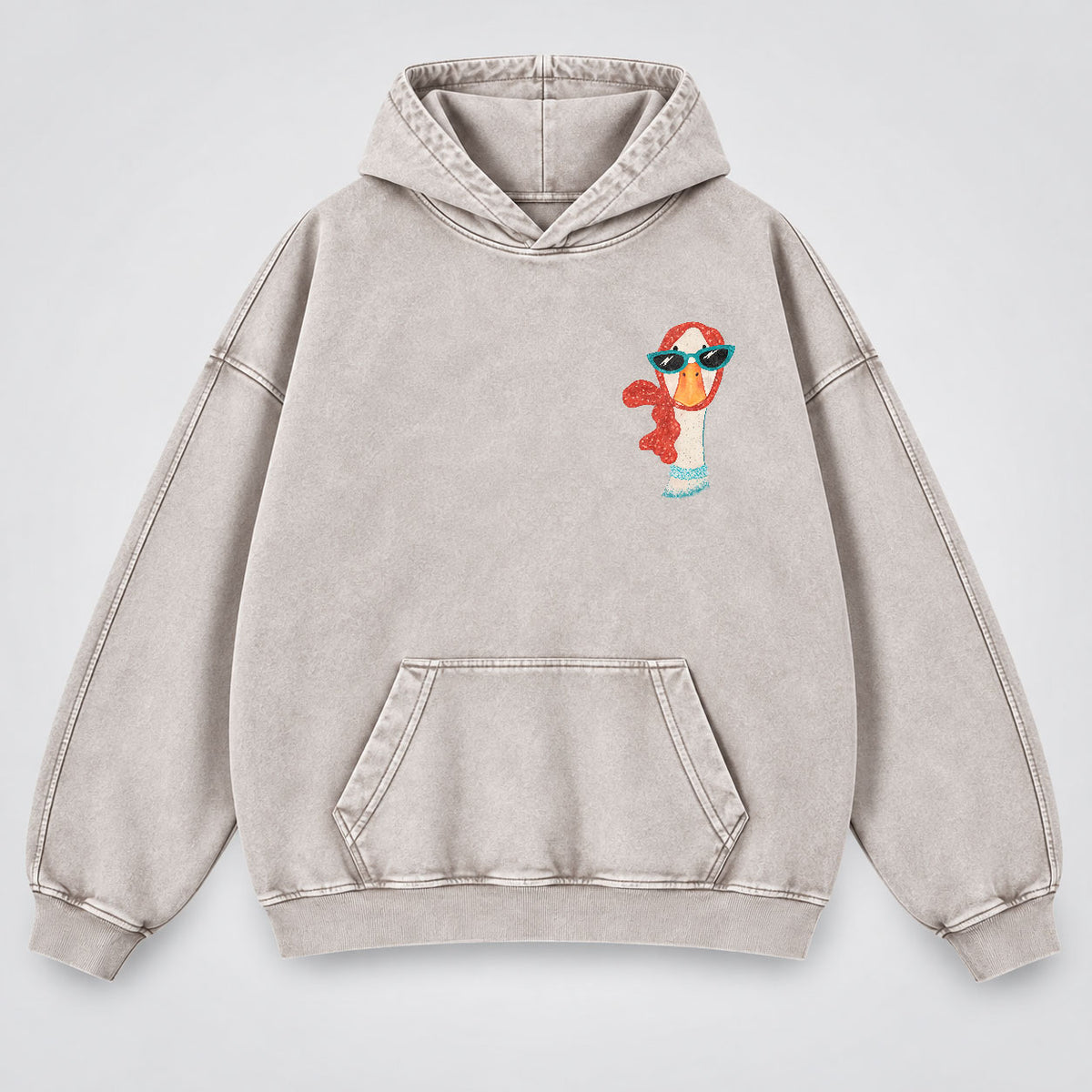 Excuse Me Sir Washed Hoodie