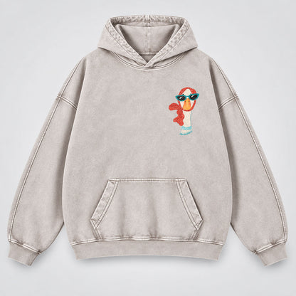 Excuse Me Sir Washed Hoodie
