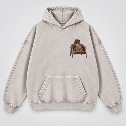Take It Up With Jesus Hoodie – Funny Sloth Christian Washed Hoodie