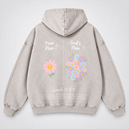 Your Plan God’s Plan Washed Hoodie
